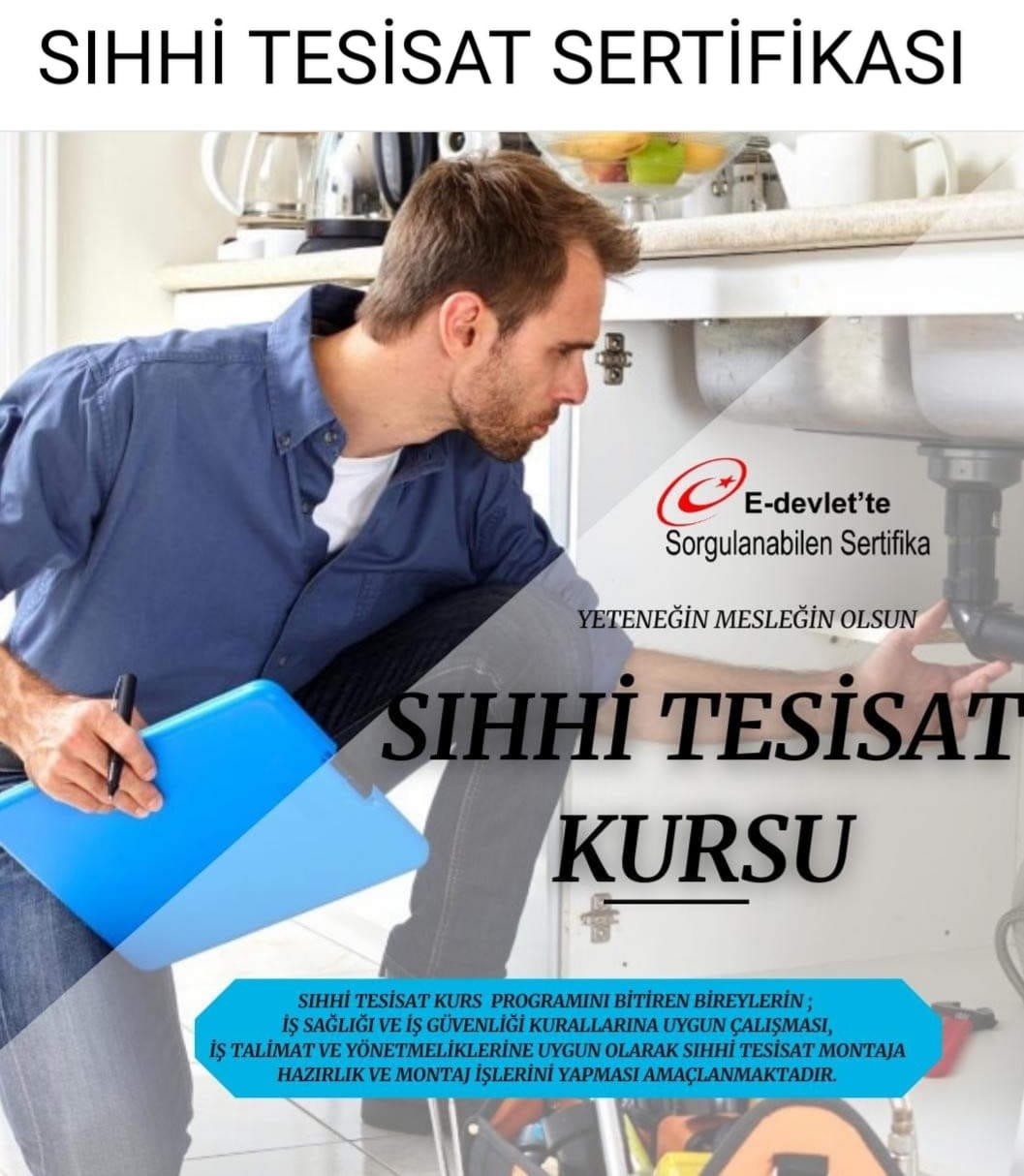 Sıhhi Tesisat Sertifikası